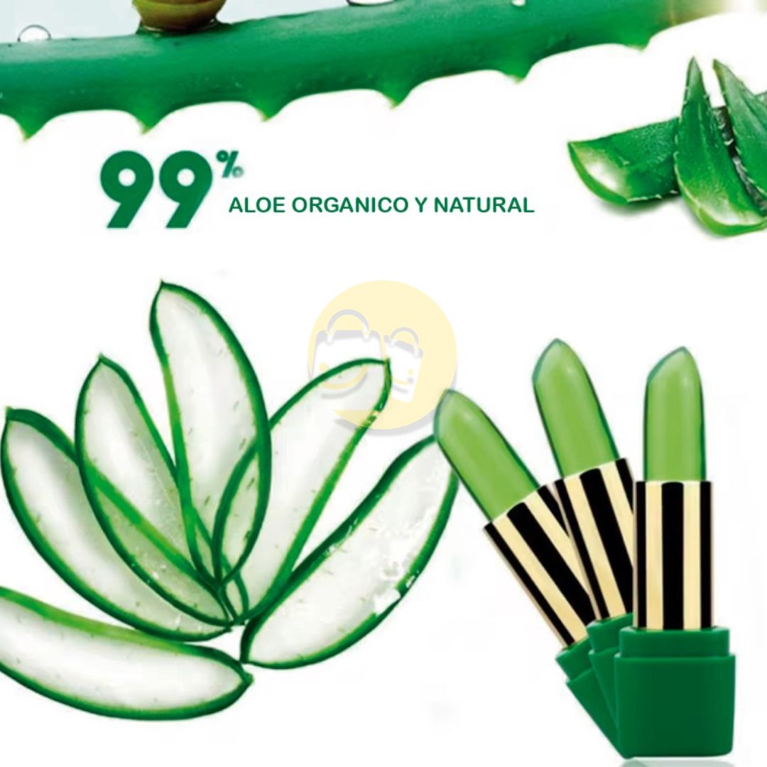 NUEVO! Bálsamo Labial de Aloe que Suaviza y Protege