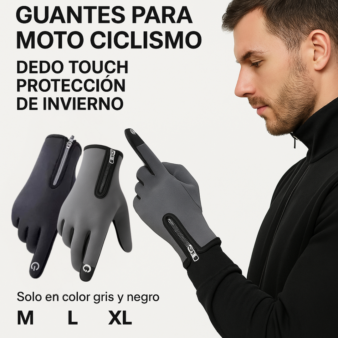 Guantes para Moto y Ciclismo – Térmicos y Antigolpes