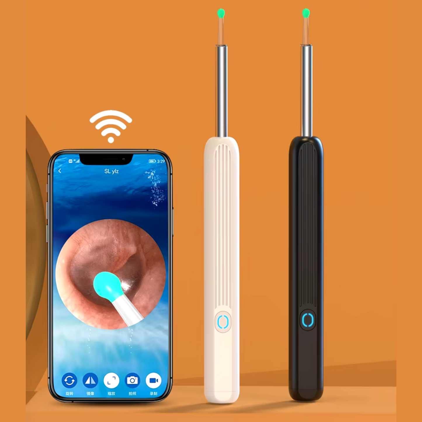 ClearEar Pro – Otoscopio Inteligente con Cámara HD