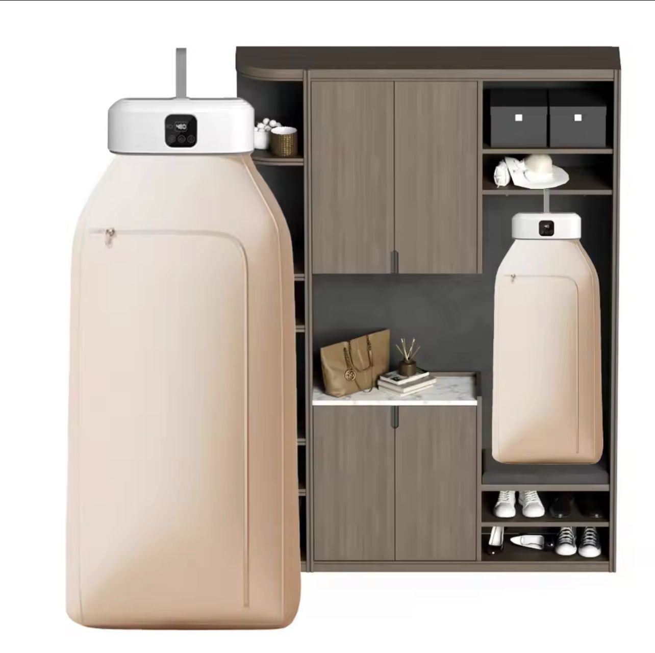 Secadora de Ropa Portátil 600W – Compacta, Silenciosa y con Luz UV