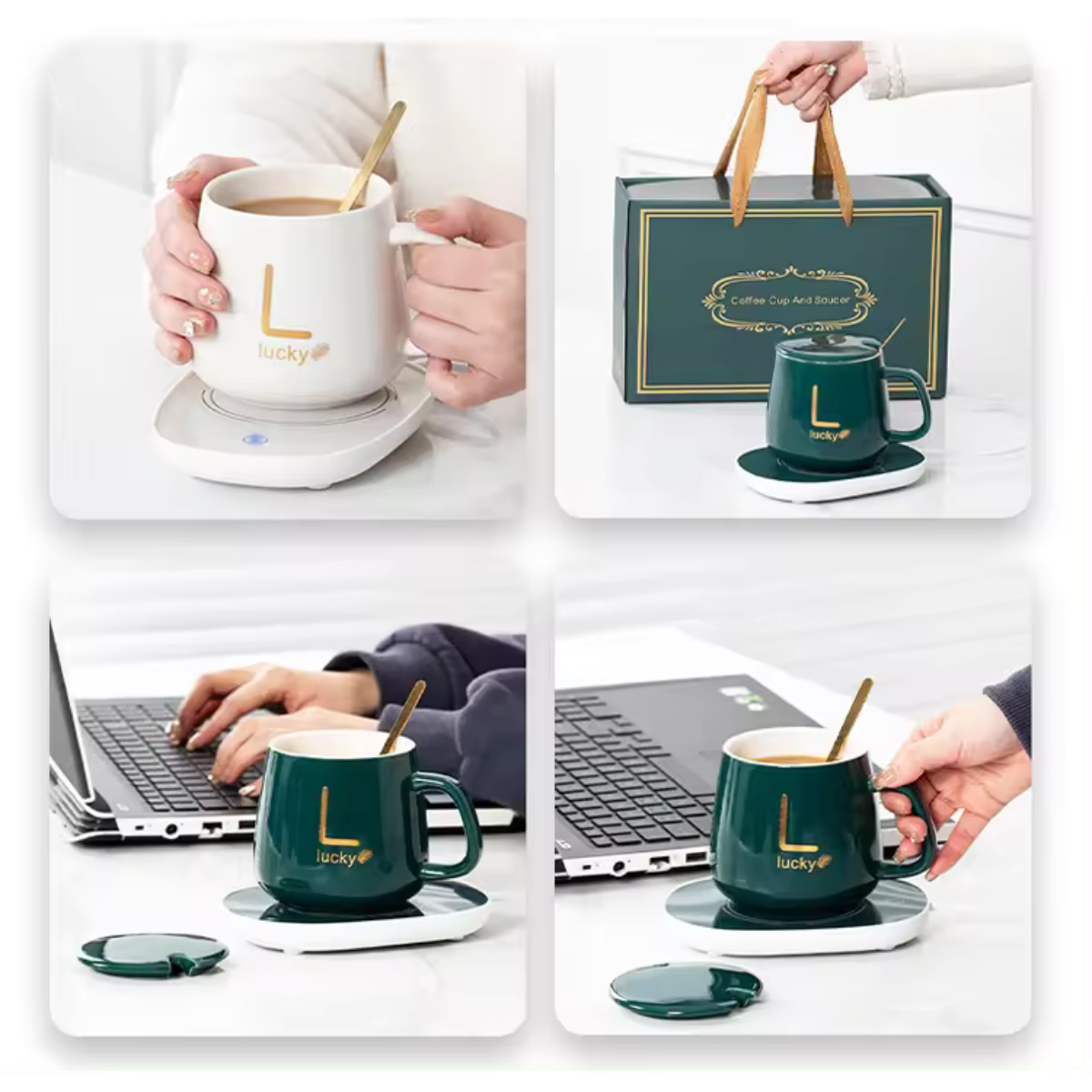 ThermoCup Zen – Taza de Cerámica con Calor Duradero