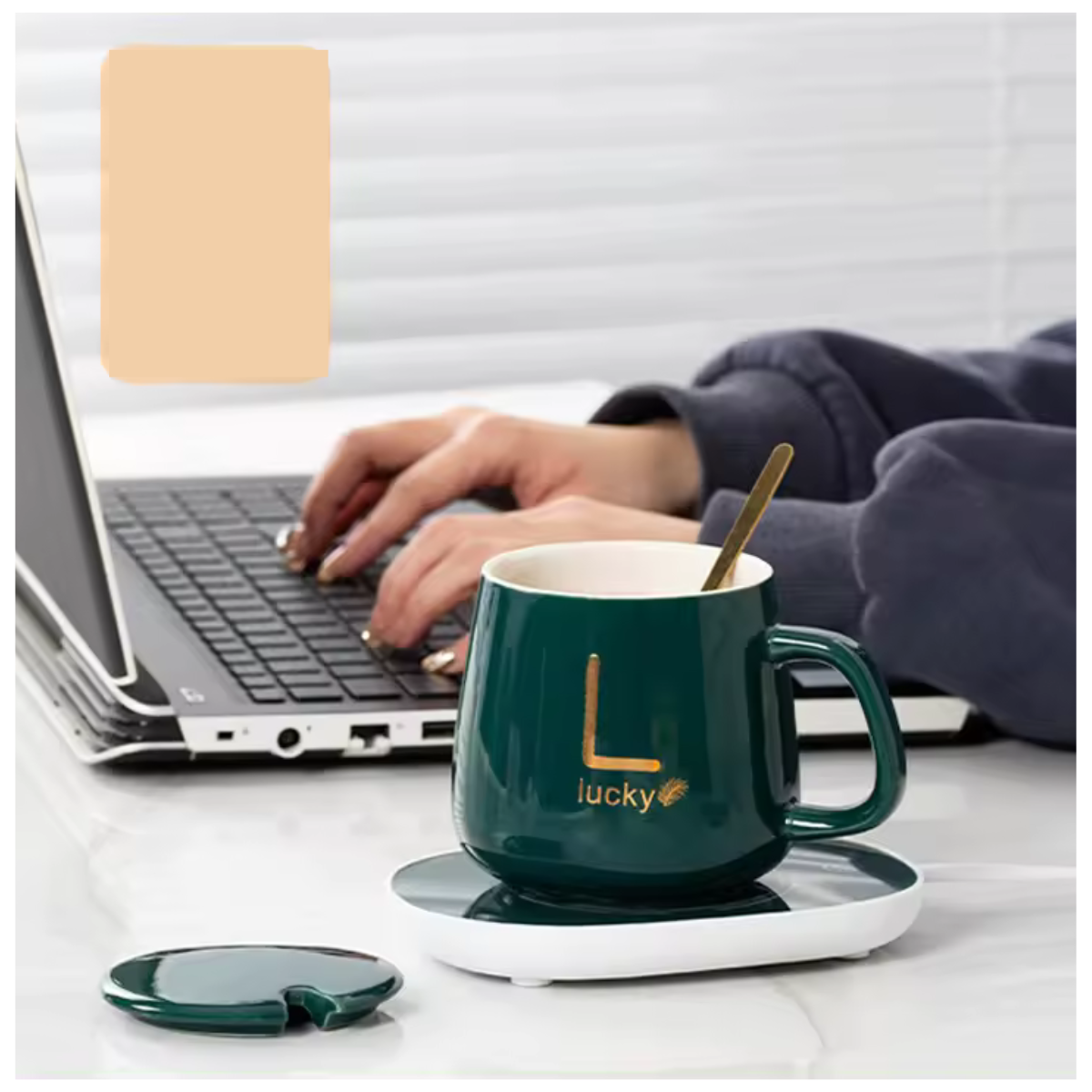 ThermoCup Zen – Taza de Cerámica con Calor Duradero