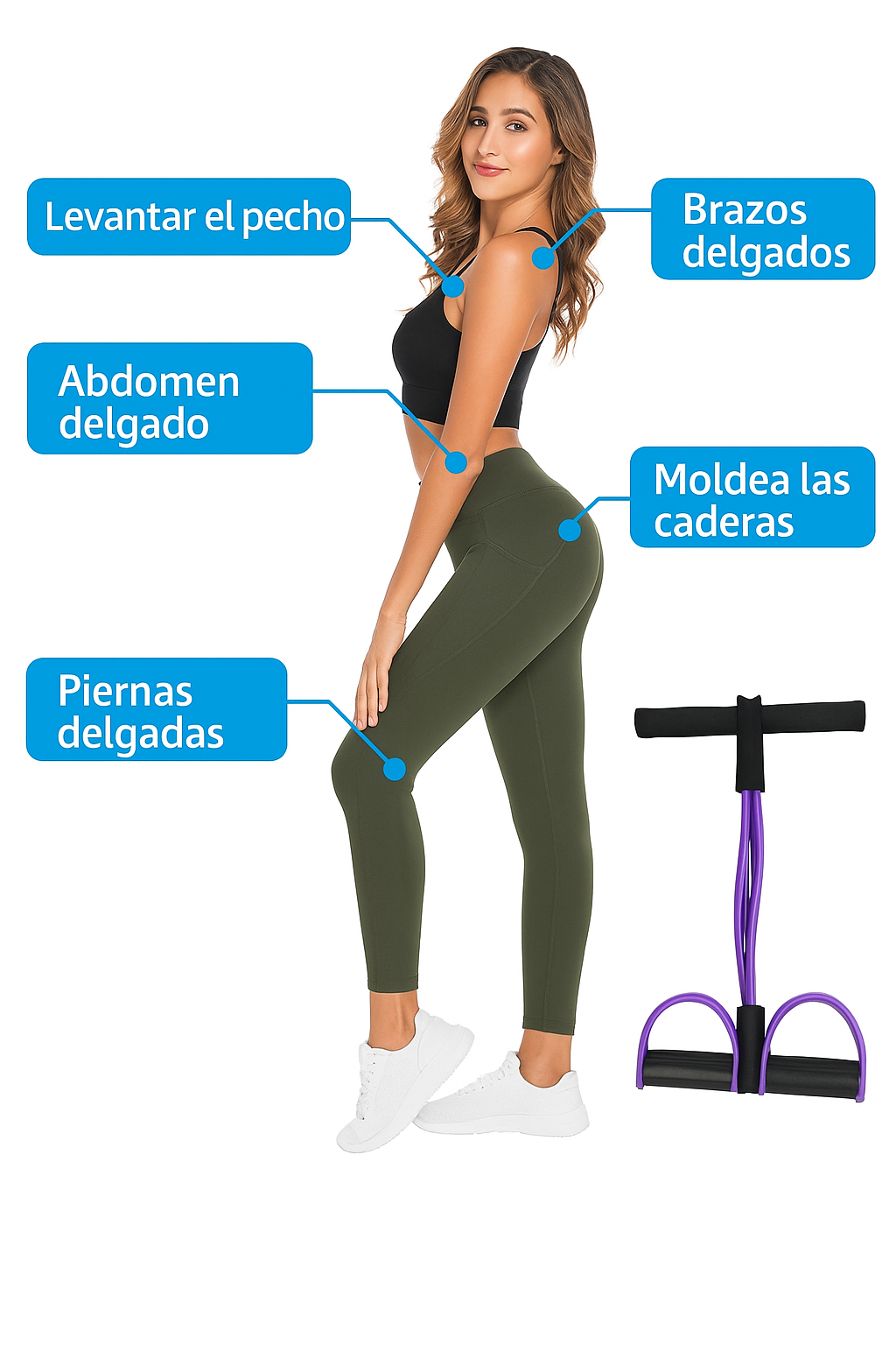 PowerBand Pro – Ligas de Resistencia Todo en Uno