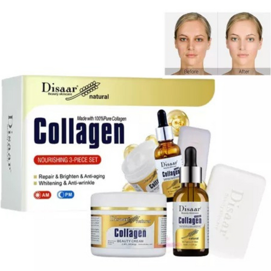 CollagenLift™ – ✨ Suero, Crema y Jabón para una Piel Firme y Rejuvenecida