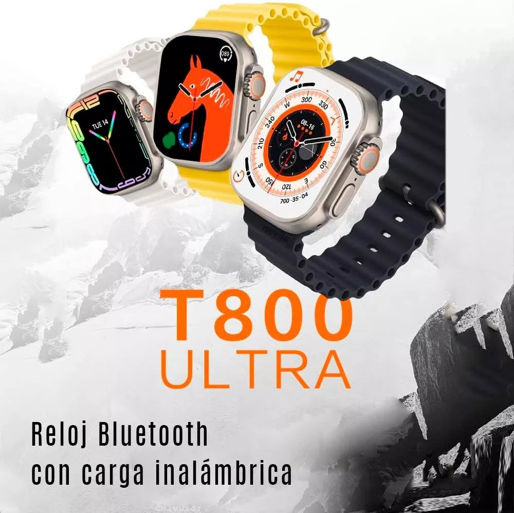 Smartwatch UltraFit T800 – Tu Compañero Inteligente de Salud y Deporte