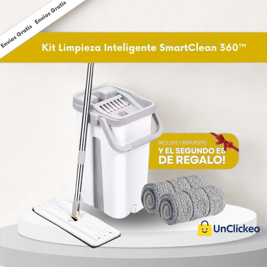 Kit Limpieza Inteligente SmartClean 360  – Limpieza Rápida y Eficiente