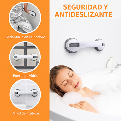 GripSafe – Manilla de Seguridad con Ventosas para Baño