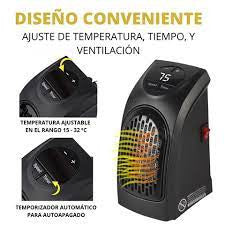 Mini Calefactor Eléctrico de Bajo Consumo – Calor Rápido y Eficiente