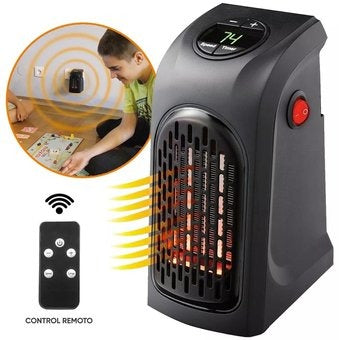 Mini Calefactor Eléctrico de Bajo Consumo – Calor Rápido y Eficiente