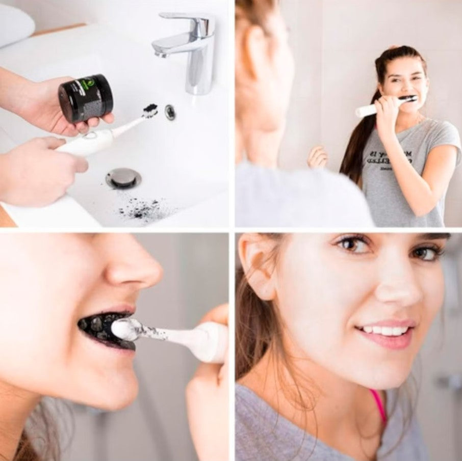 Blanqueador Dental Natural en Polvo de Carbón: ¡Sonríe con Confianza!