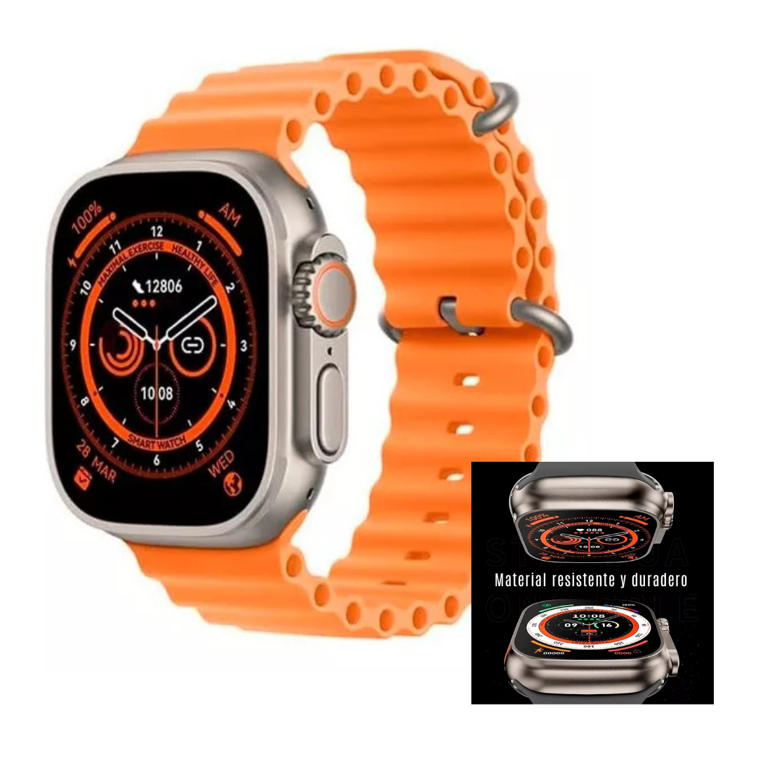 Smartwatch UltraFit T800 – Tu Compañero Inteligente de Salud y Deporte