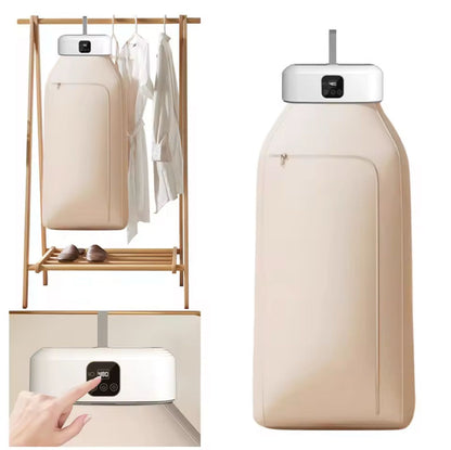 Secadora de Ropa Portátil 600W – Compacta, Silenciosa y con Luz UV